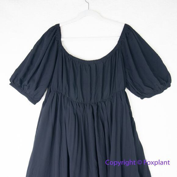 New! ELOQUII black‎ tie front maxi dress plus size 14 - Picture 9 of 13